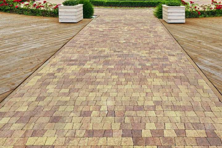 Nettoyage de chemin de jardin Colmar